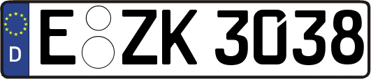 E-ZK3038