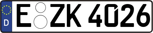 E-ZK4026
