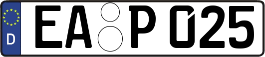 EA-P025