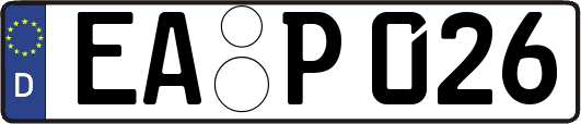 EA-P026