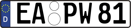 EA-PW81