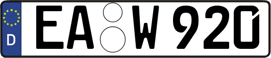 EA-W920