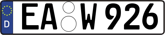 EA-W926