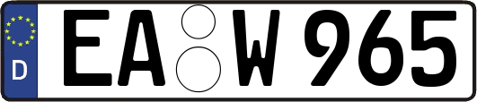 EA-W965