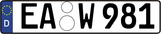 EA-W981