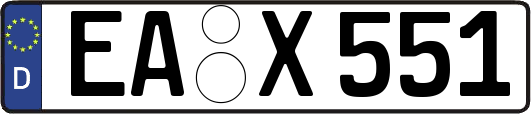 EA-X551