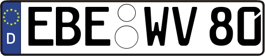 EBE-WV80
