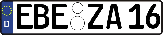 EBE-ZA16