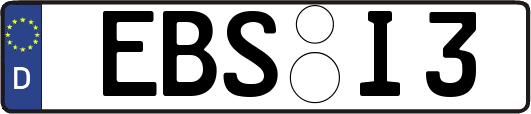 EBS-I3