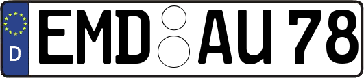 EMD-AU78
