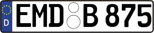 EMD-B875