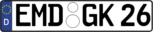 EMD-GK26