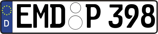 EMD-P398