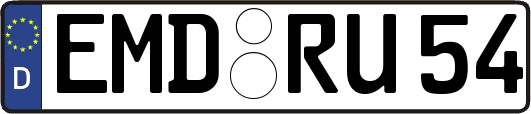 EMD-RU54