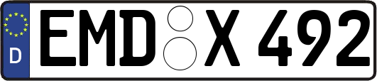 EMD-X492