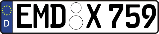 EMD-X759