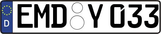 EMD-Y033