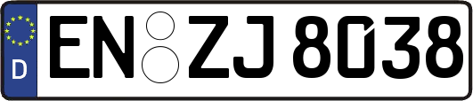 EN-ZJ8038