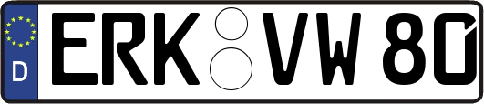 ERK-VW80