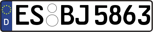 ES-BJ5863