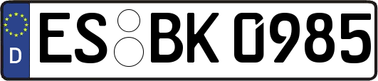 ES-BK0985