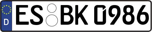 ES-BK0986