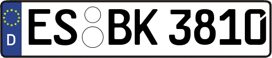 ES-BK3810