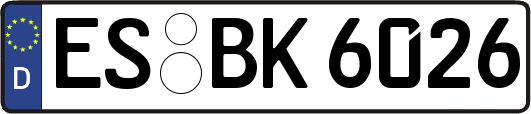 ES-BK6026