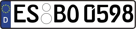 ES-BO0598