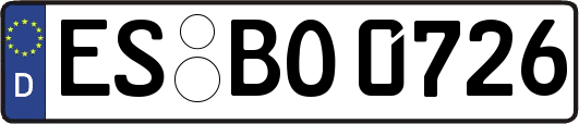 ES-BO0726