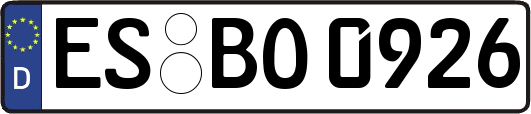 ES-BO0926