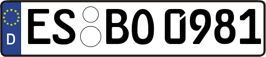 ES-BO0981