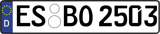 ES-BO2503