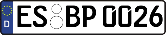 ES-BP0026