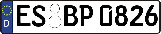 ES-BP0826