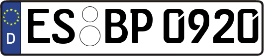 ES-BP0920