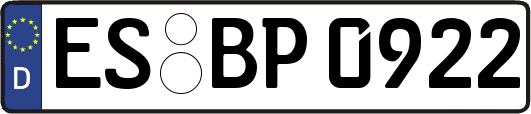 ES-BP0922