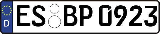 ES-BP0923