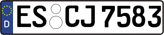 ES-CJ7583