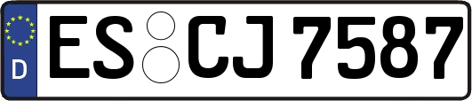 ES-CJ7587