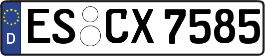 ES-CX7585