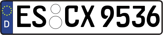 ES-CX9536