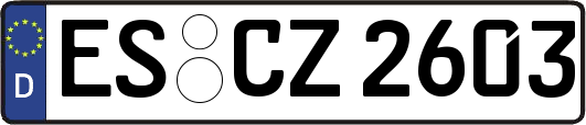 ES-CZ2603