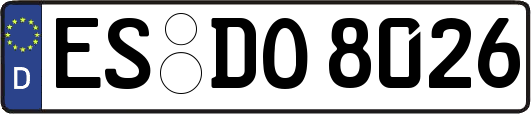 ES-DO8026