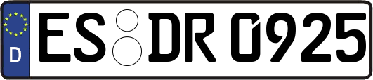 ES-DR0925