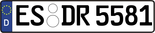 ES-DR5581