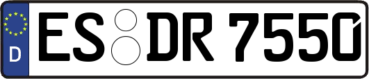 ES-DR7550