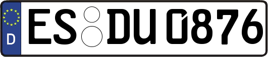 ES-DU0876