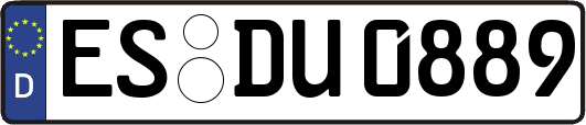 ES-DU0889