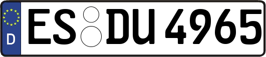 ES-DU4965